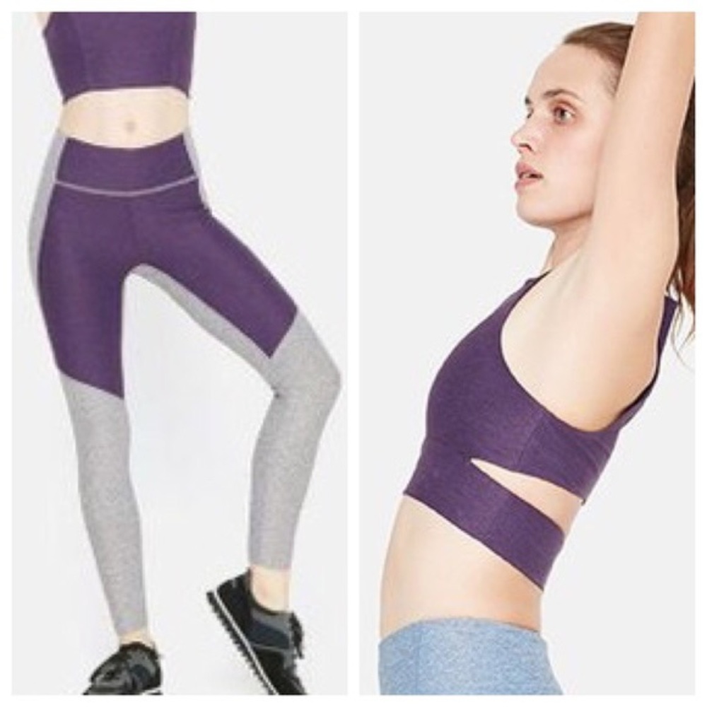 Outdoor Voices OV 3/4 Two-Tone Warmup Legging NWT